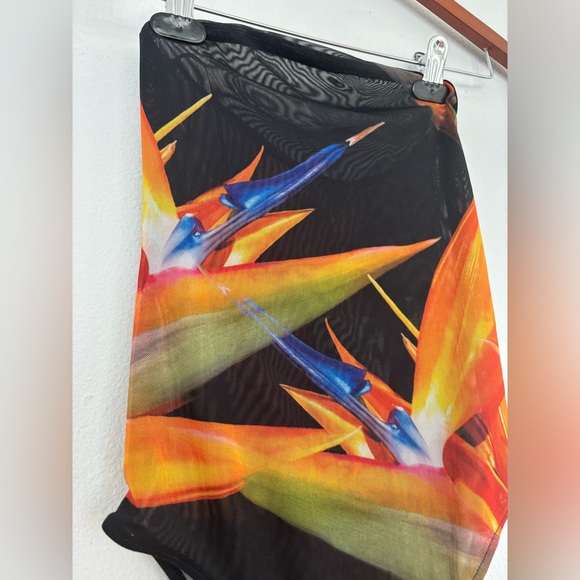 ZARA NWT* STRAPLESS MESH BODYSUIT TUBE TOP SZ SMALL - Picture 3 of 7